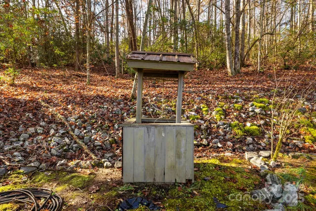 a view of outdoor space and covered with trees