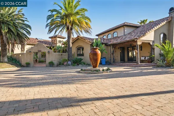 a view of a house with a swimming pool