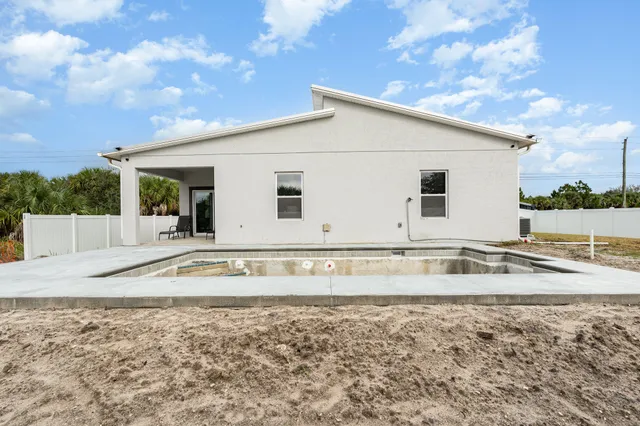 a view of a house with pool