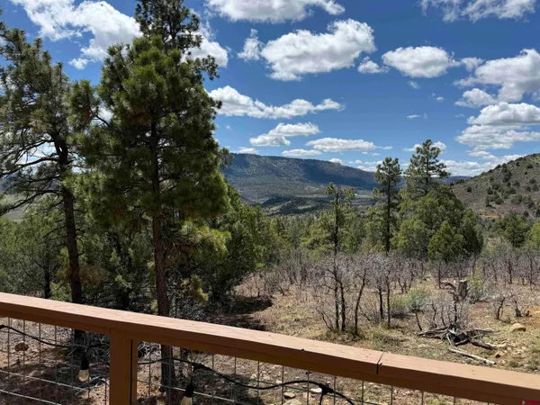 a view of outdoor space and mountain view