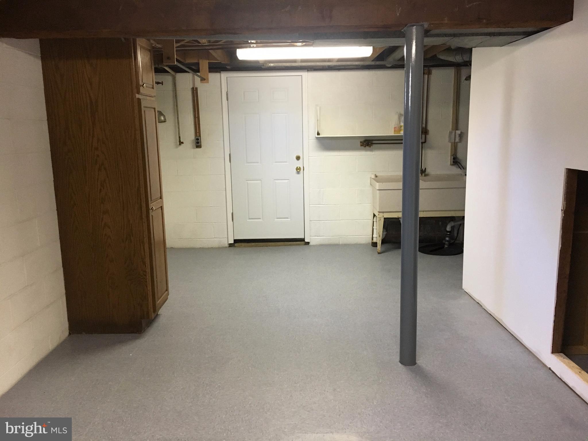 503 George Avenue Baltimore, MD 21221 - Photo 21 of 28 Laundry/ storage area- New exterior door
