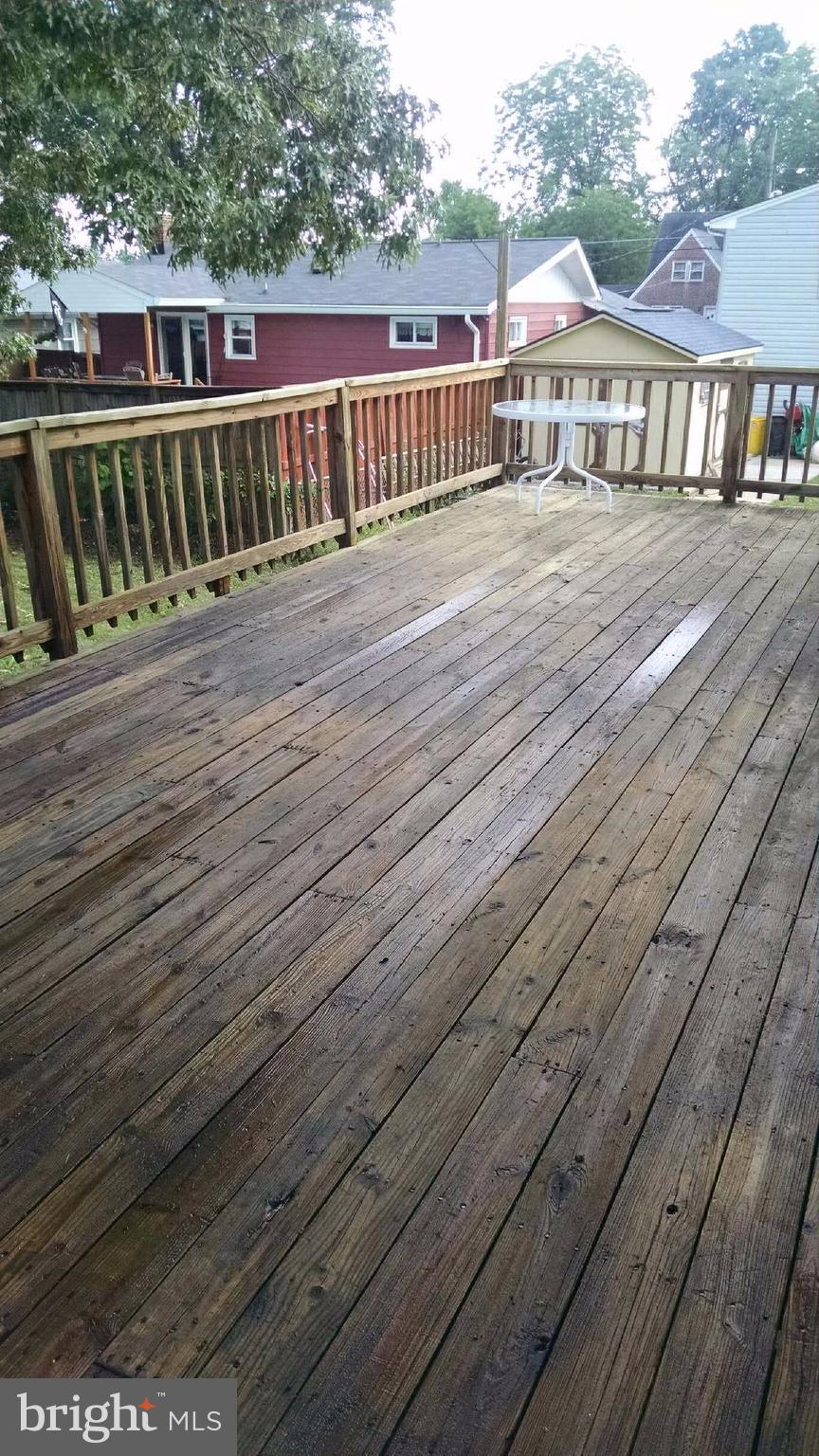 503 George Avenue Baltimore, MD 21221 - Photo 26 of 28 Large Rear Deck Perfect for entertaining