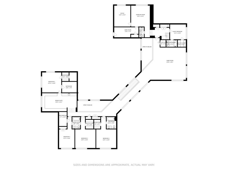 808 Prairie Road Glencoe, IL 60022 - Photo 12 of 14 a picture of floor plan