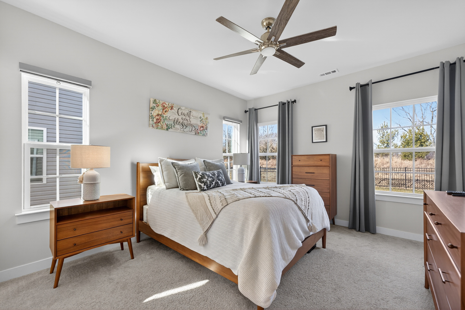 3656 Reddington Circle Elgin, IL 60124 - Photo 19 of 35 a bedroom with a bed and a window