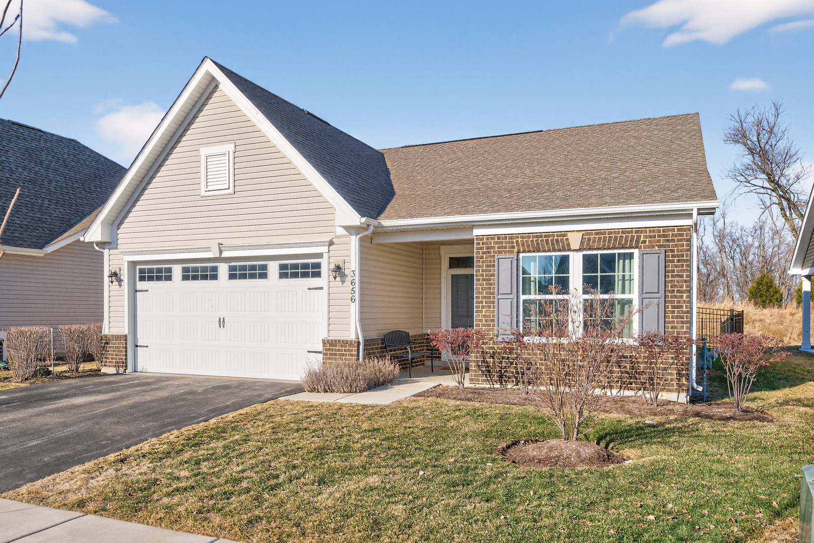 3656 Reddington Circle Elgin, IL 60124 - Photo 34 of 35 a front view of a house with garden