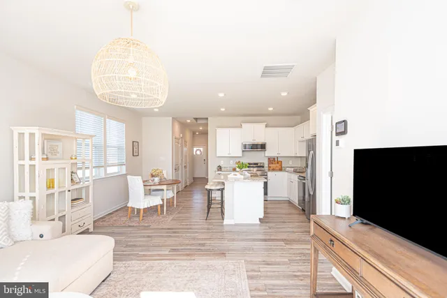 a workspace with furniture and window