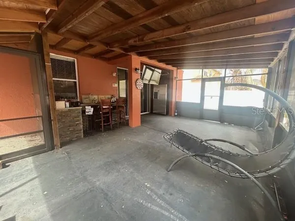 a view of a livingroom with furniture