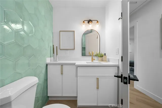 a view of a table and chairs in patio