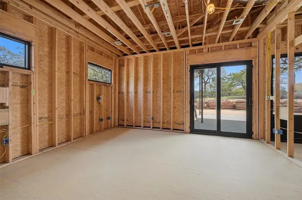a view of empty room