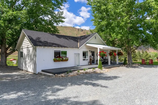 a view of outdoor space and yard