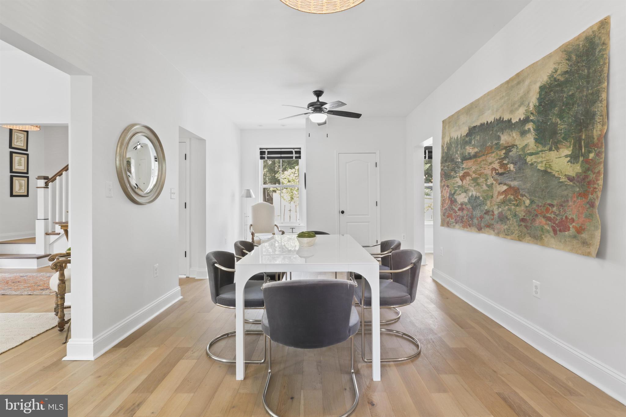 438 Ethan Allen Avenue Takoma Park, MD 20912 - Photo 11 of 47 a dining room with furniture and wooden floor