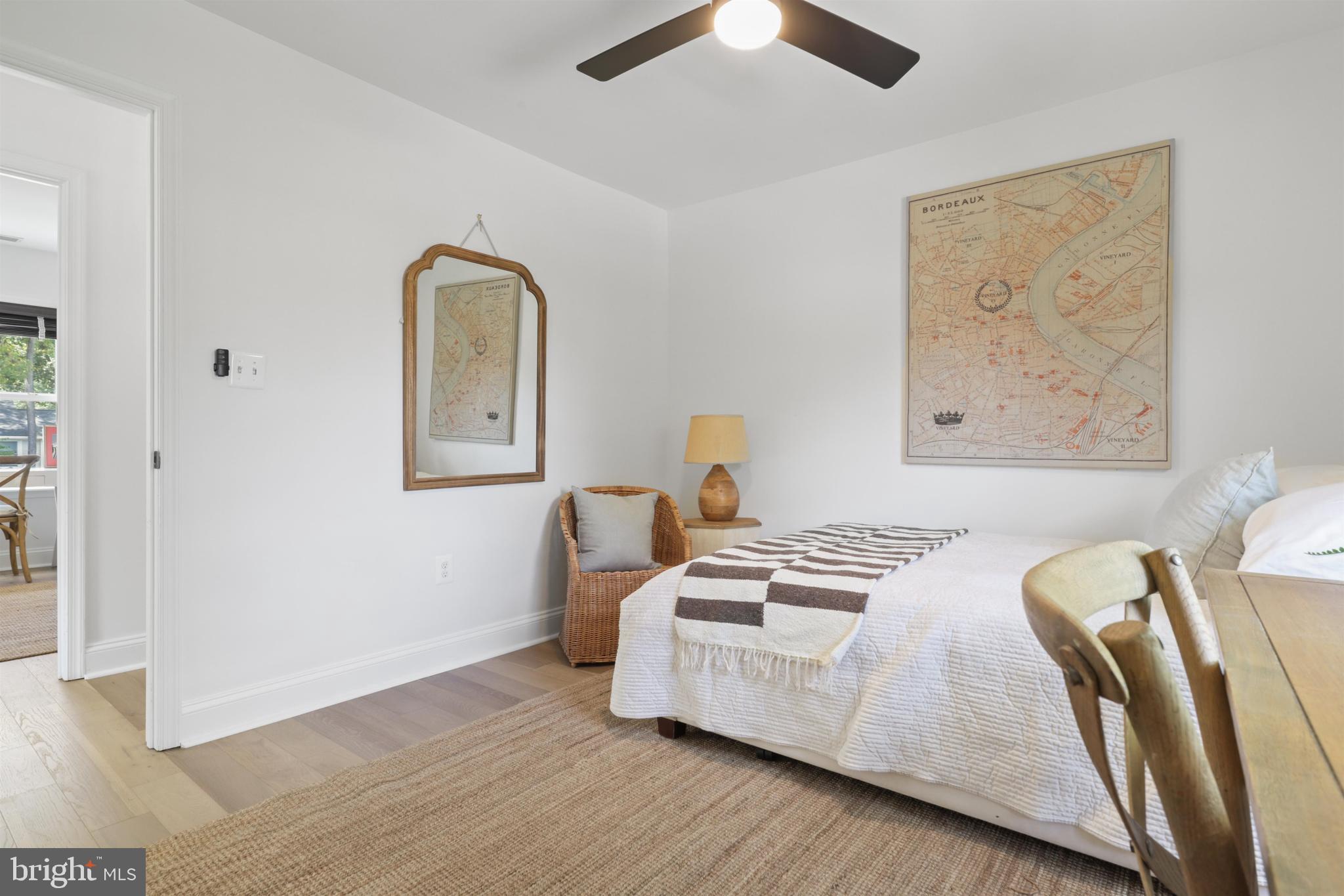 438 Ethan Allen Avenue Takoma Park, MD 20912 - Photo 19 of 47 a bedroom with furniture and a window