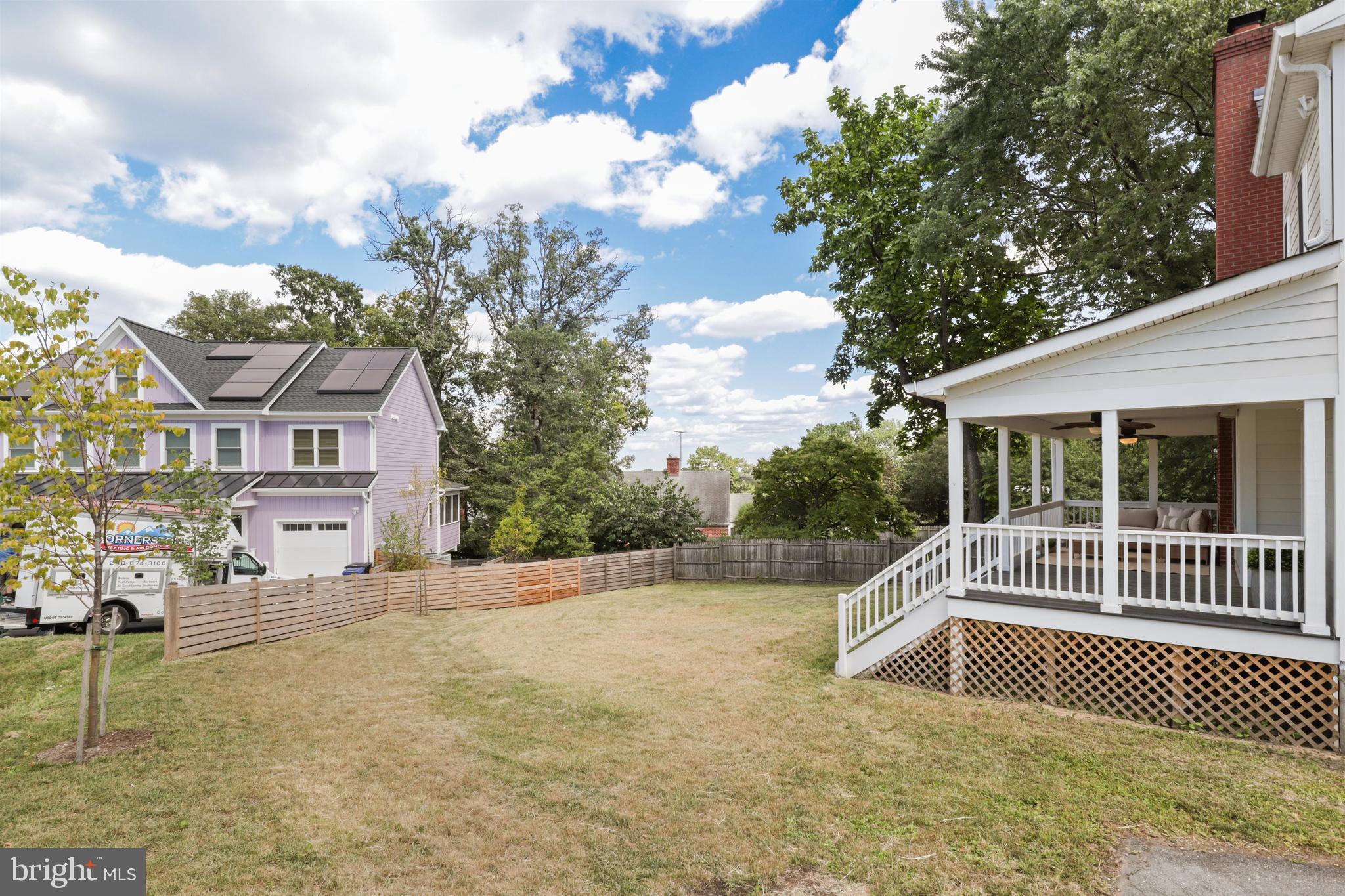 438 Ethan Allen Avenue Takoma Park, MD 20912 - Photo 45 of 47 a front view of a house with a garden