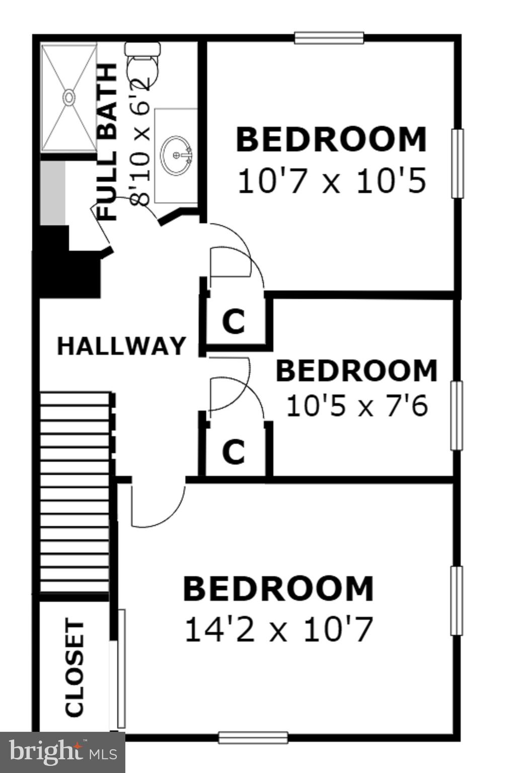 849 South Glebe Road Arlington, VA 22204 - Photo 37 of 38 Upper Level