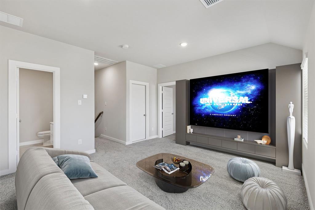 7716 Kingfisher Road Aubrey, TX 76227 - Photo 28 of 39 Game Room in the Holden home plan by Trophy Signature Homes – REPRESENTATIVE PHOTO