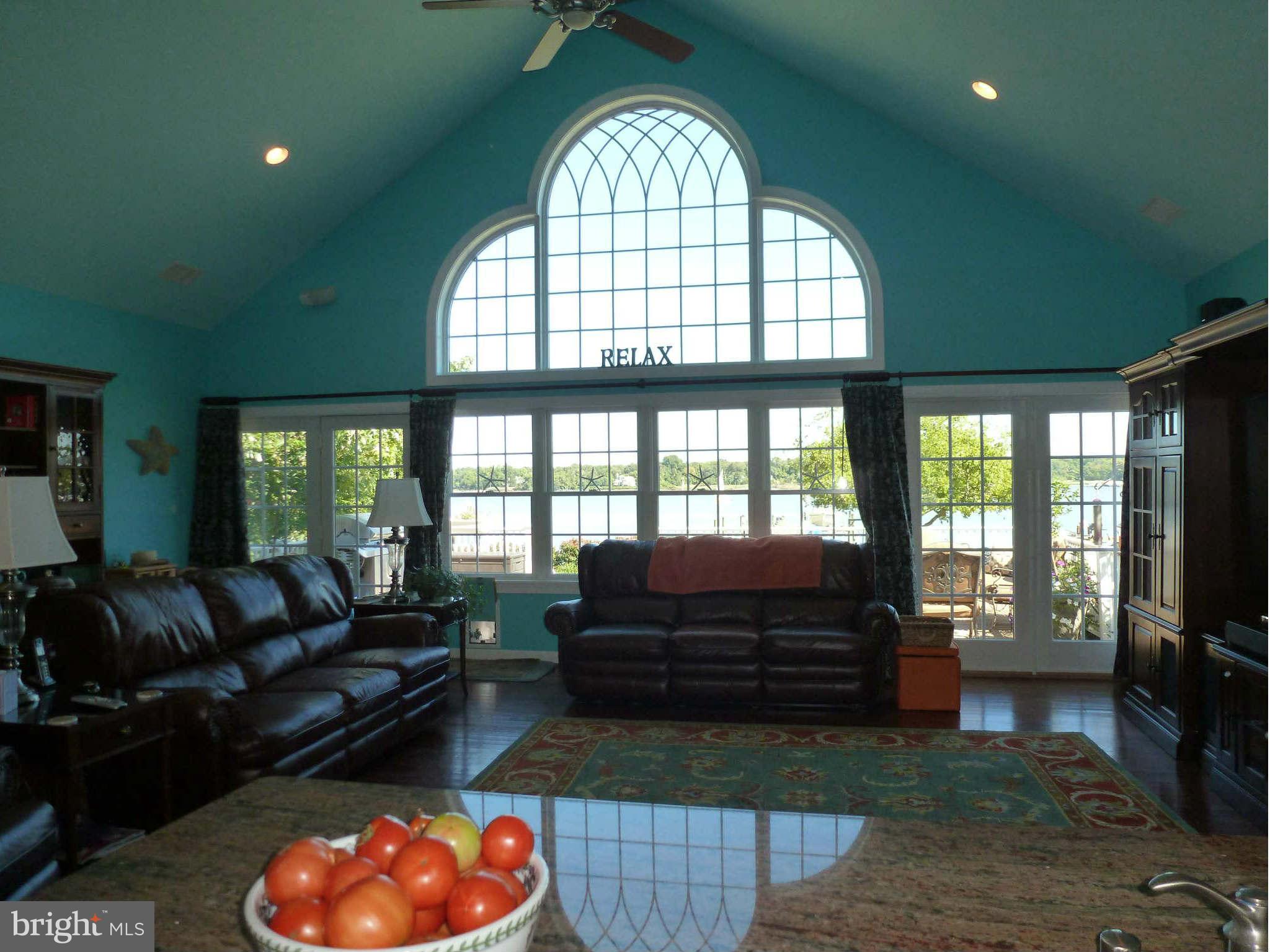 8095 Ventnor Road Pasadena, MD 21122 - Photo 4 of 30 Cathedral Ceiling & Window Wall Waterside
