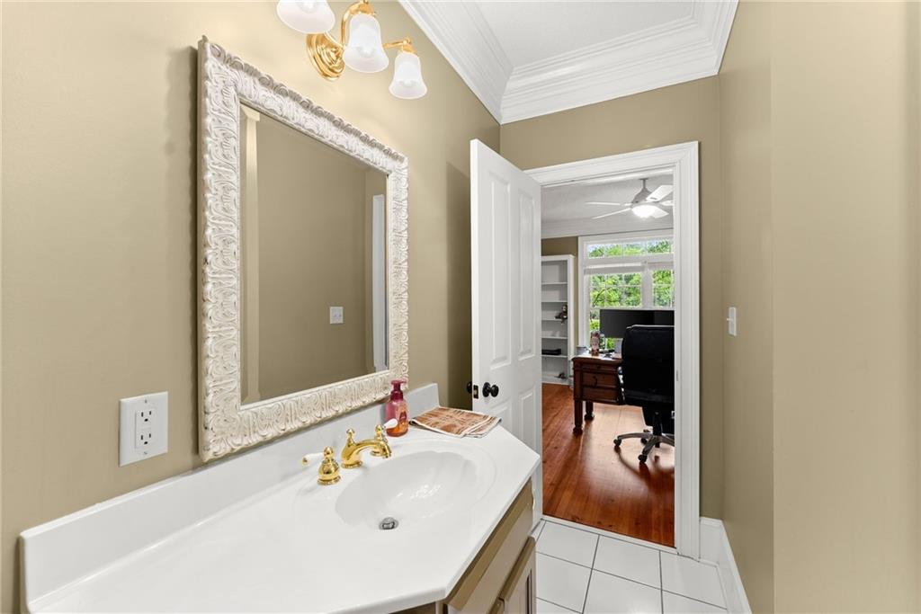 2832 B B Wilson Road Commerce, GA 30529 - Photo 29 of 96 a bathroom with a sink and a mirror