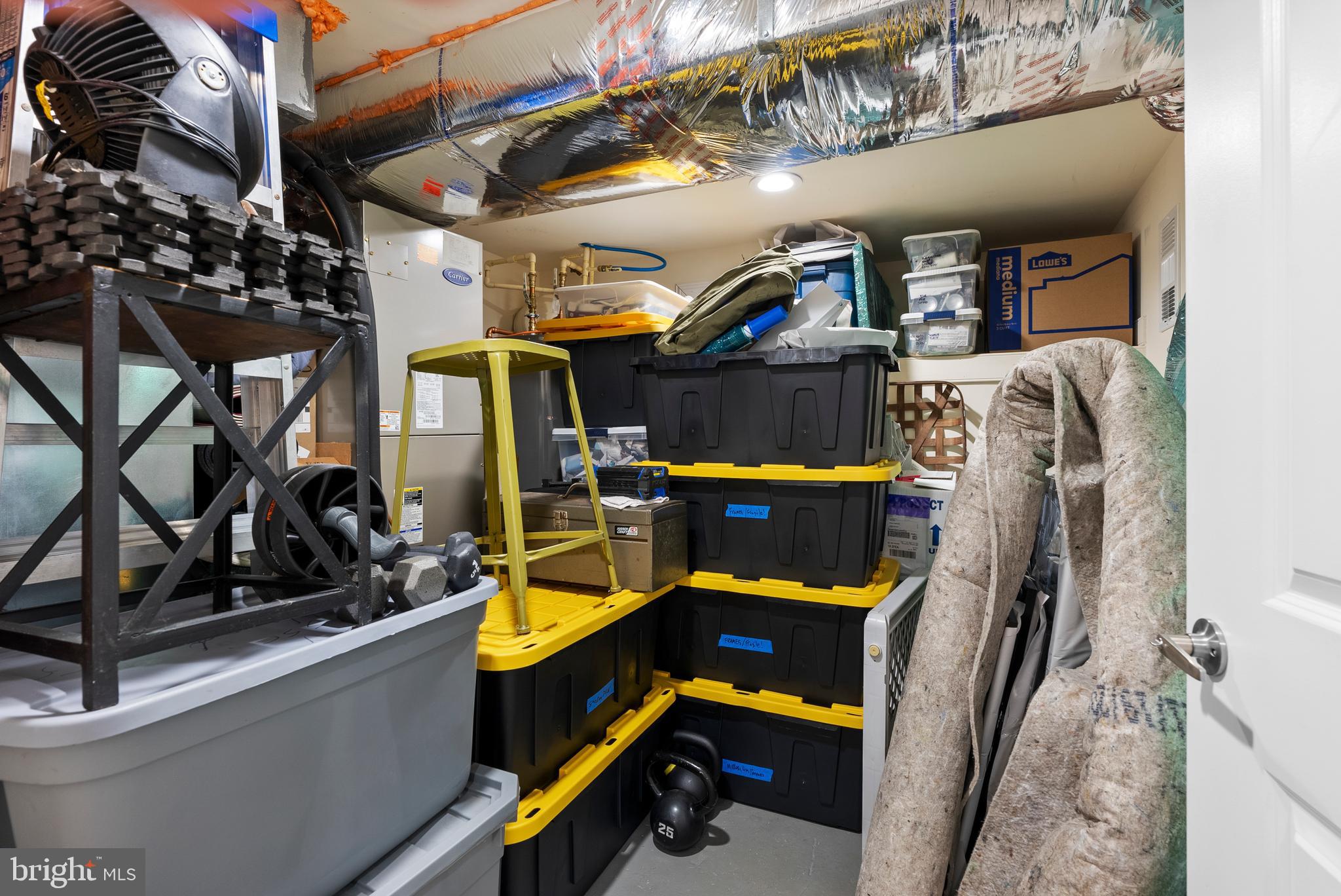 9316 All Saints Road Laurel, MD 20723 - Photo 35 of 46 Basement Storage Room