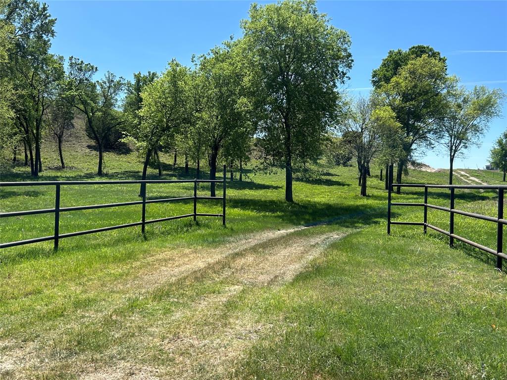 entering lot from Bear Creek Rd