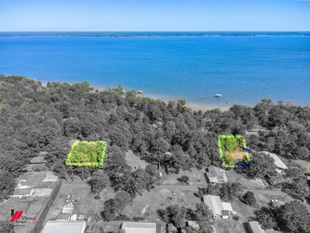 a view of a beach with a ocean view