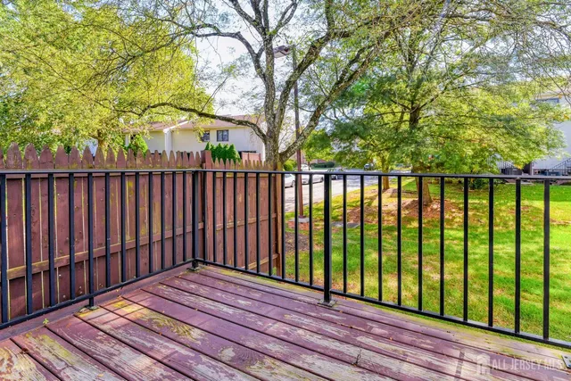a backyard of a house with seating space