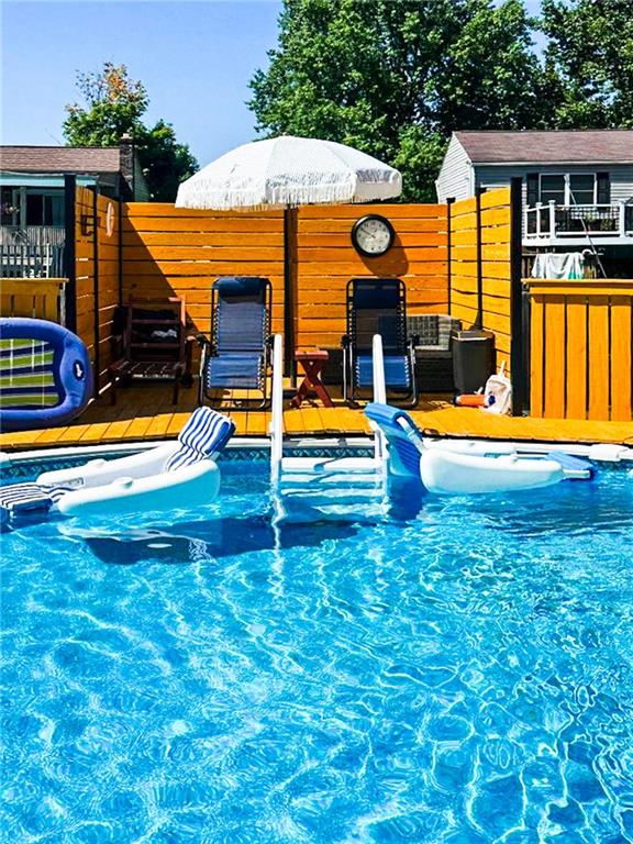 181 Partridge Run Road Gibsonia, PA 15044 - Photo 26 of 34 swimming pool with an outdoor seating