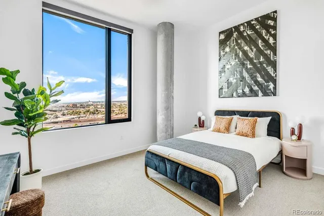 a view of a bathroom with a tub