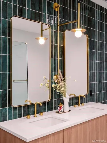 a view of swimming pool with a couch