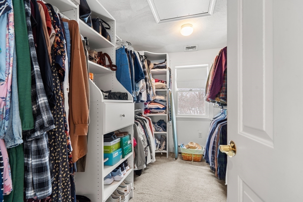 7 Belfast Road Peabody, MA 01960 - Photo 23 of 37 a view of walk in closet with clothes and shoes