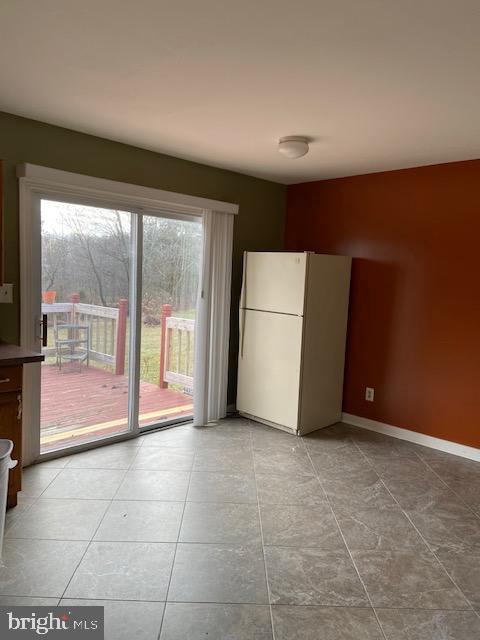 304 Ridge Road Sellersville, PA 18960 - Photo 10 of 18 kitchen view to deck with extra refrig
