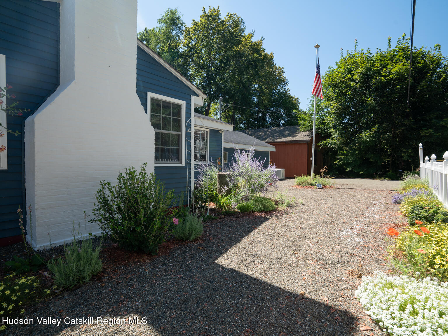 16 Robin Road, Unit GO UP ROBIN ROAD NOT DOWN Copake, NY 12521 - Photo 11 of 32 a view of backyard with garden