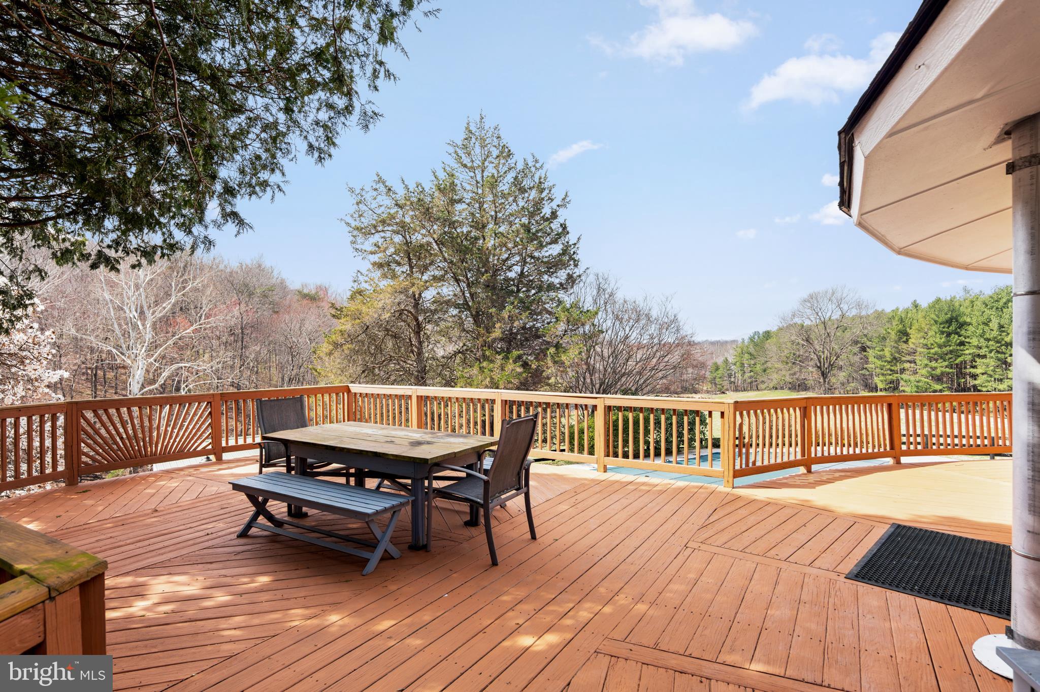 10803 Crest Hill Road Marshall, VA 20115 - Photo 17 of 30 Serene deck with nature views.