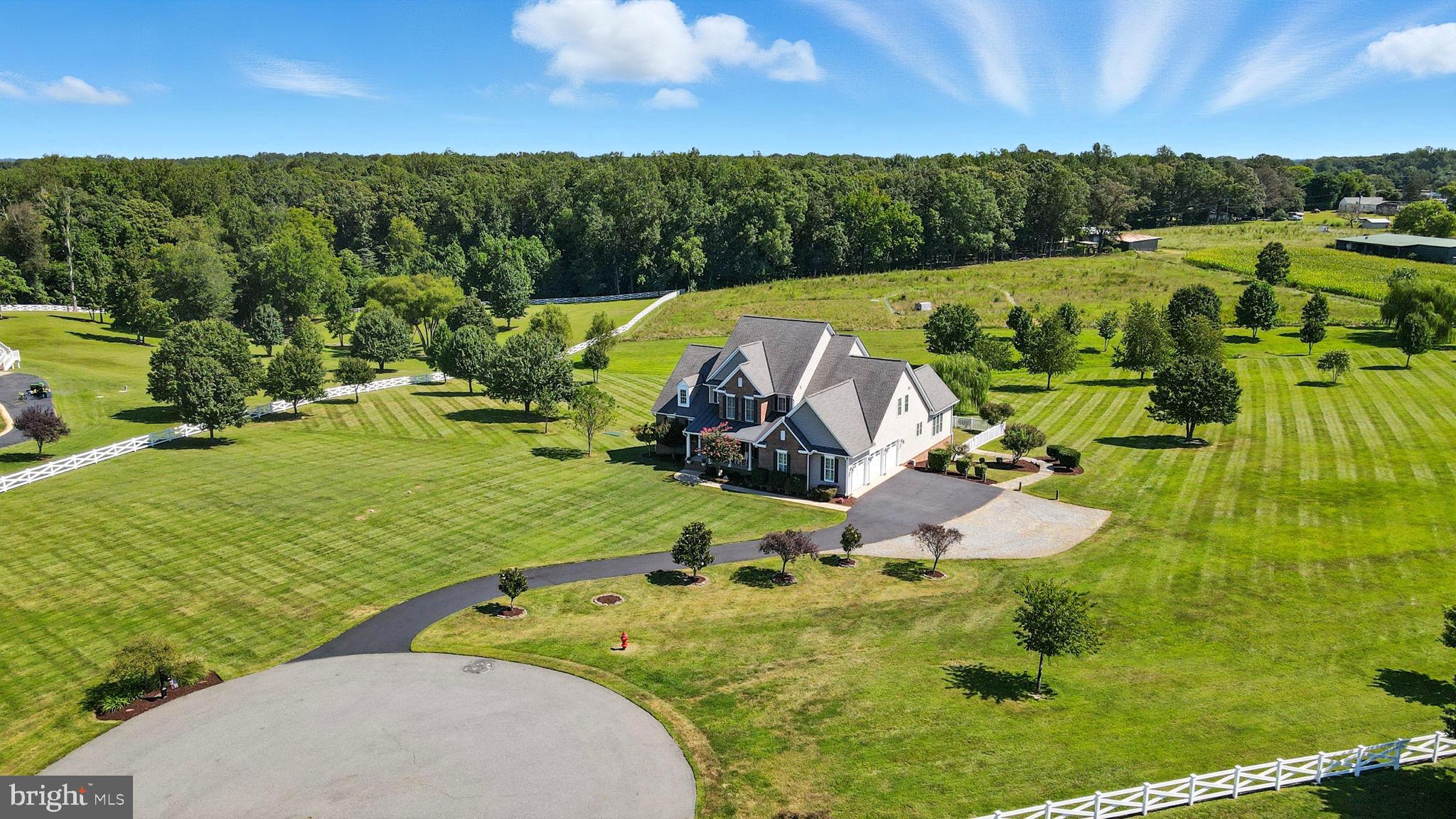 9910 Agnes Lane Spotsylvania, VA 22553 - Photo 77 of 106 an aerial view of a house with outdoor space