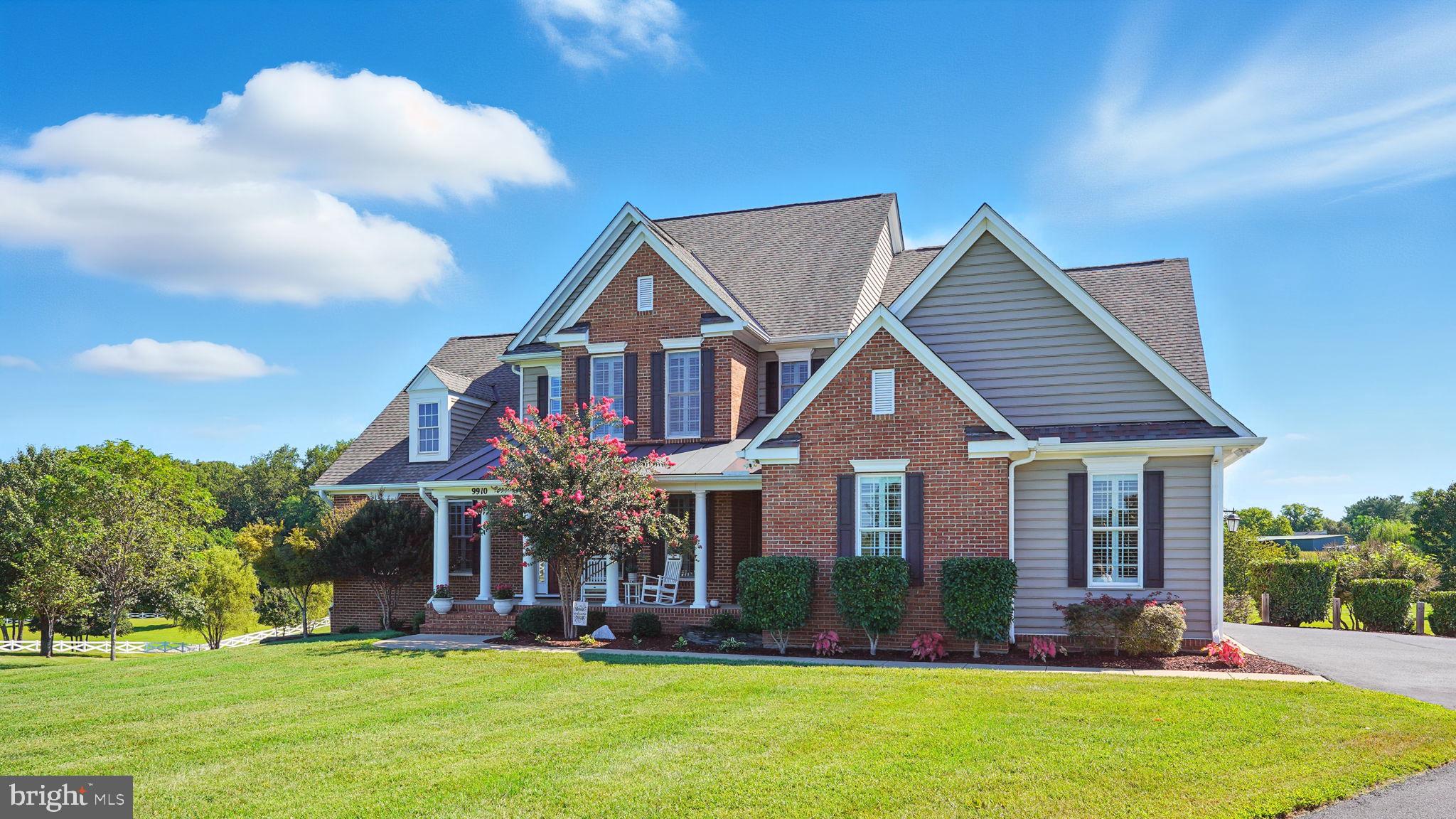 9910 Agnes Lane Spotsylvania, VA 22553 - Photo 84 of 106 a front view of a house with a yard