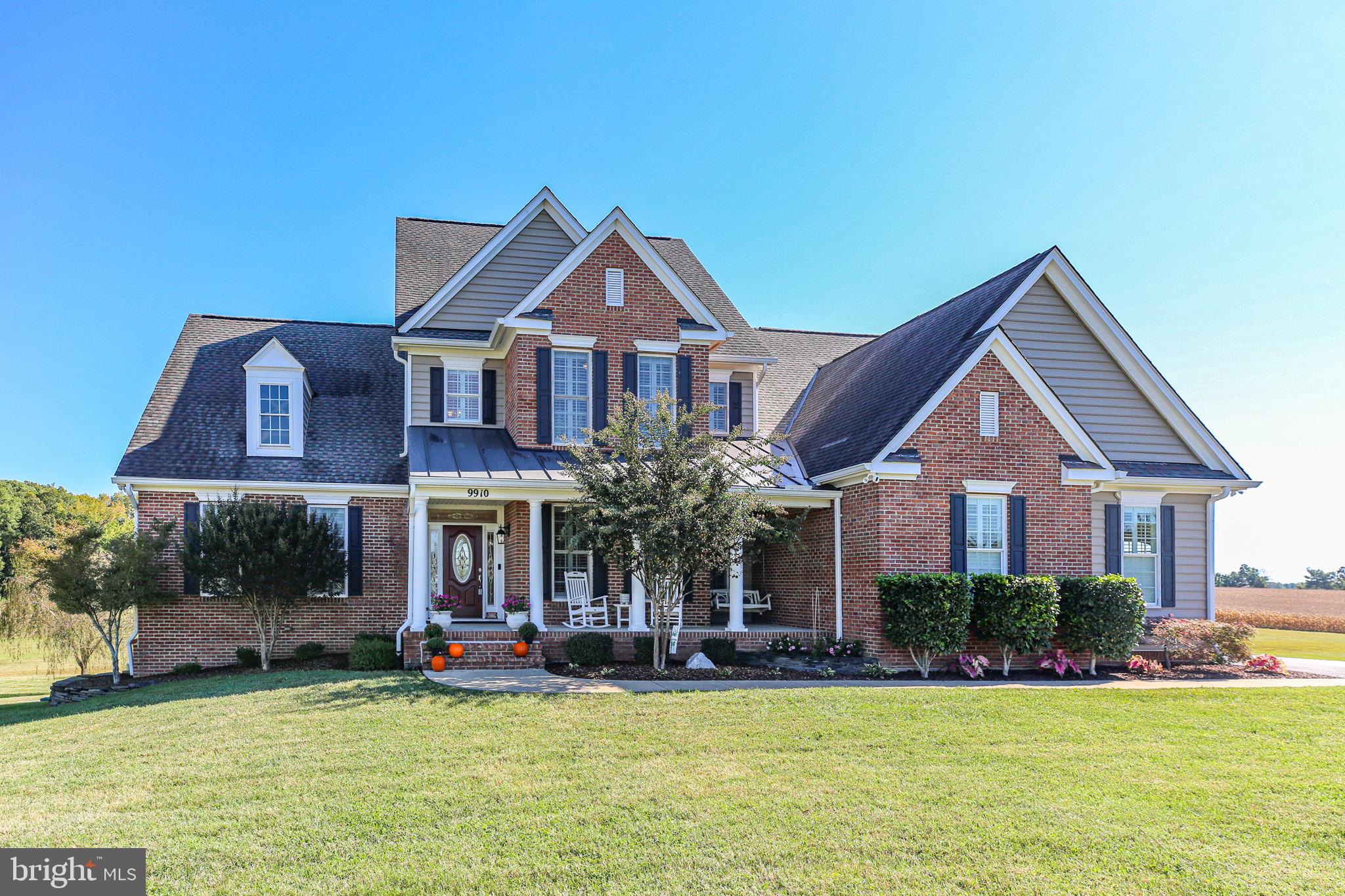 9910 Agnes Lane Spotsylvania, VA 22553 - Photo 95 of 106 a view of a house with swimming pool and a yard