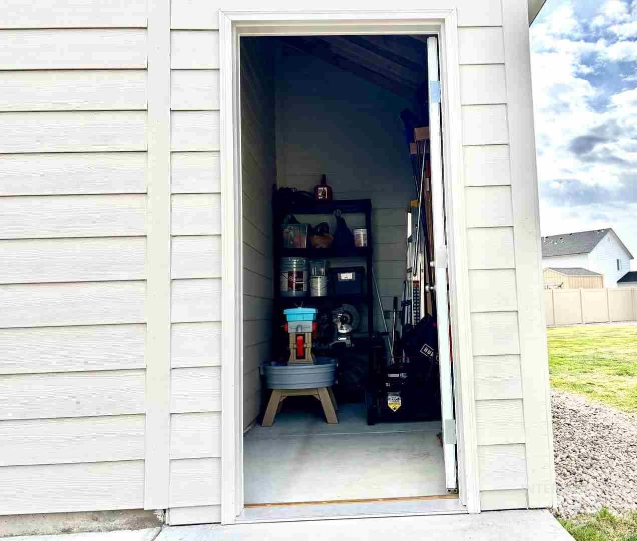 4215 North Pindus Avenue Meridian, ID 83646 - Photo 42 of 46 4.5' x 12' storage shed addition