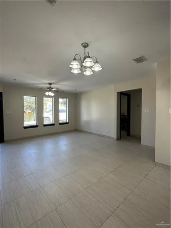 a view of a livingroom with a window