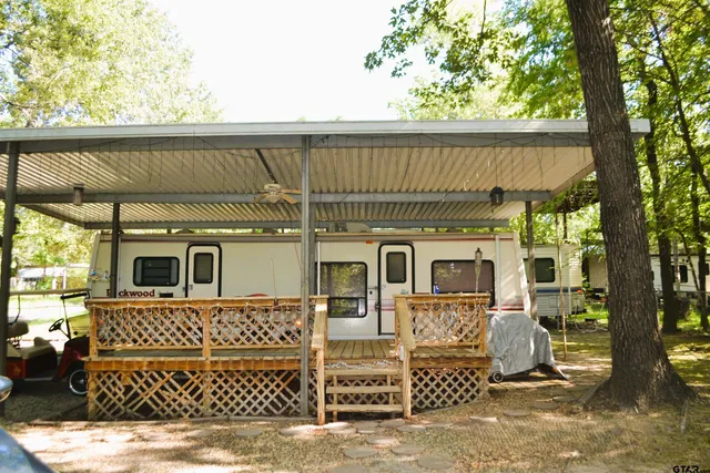 front view of a house with a door