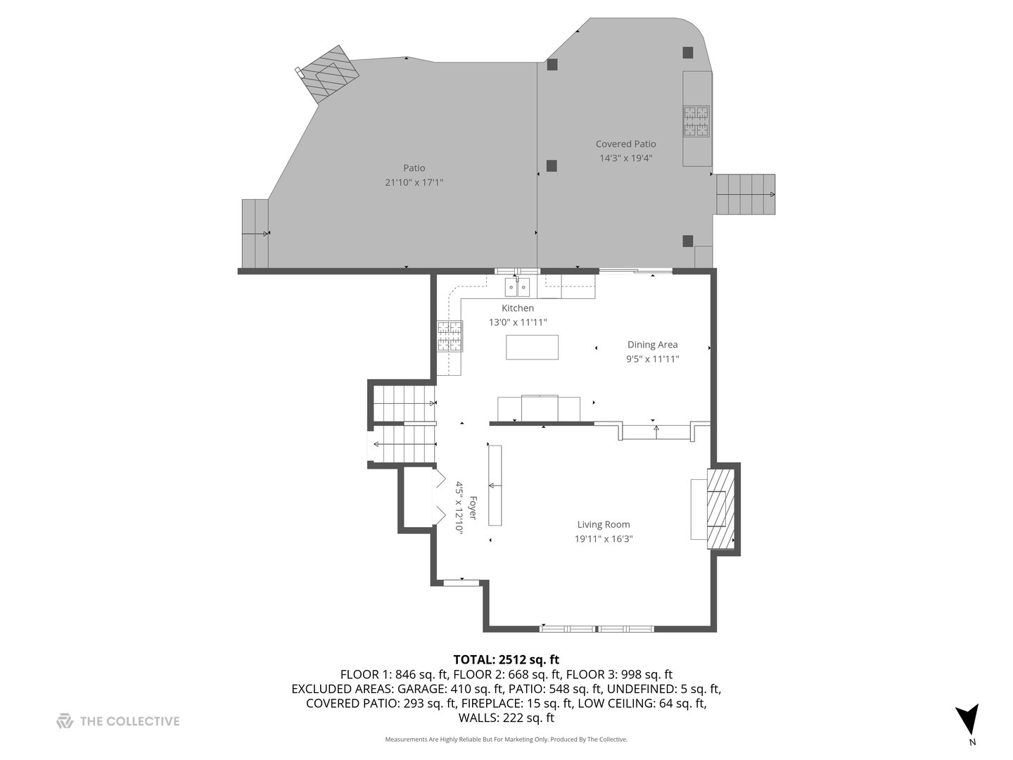 1116 Hidden Spring Drive Naperville, IL 60540 - Photo 29 of 32 a black and white photo of a picture of a room