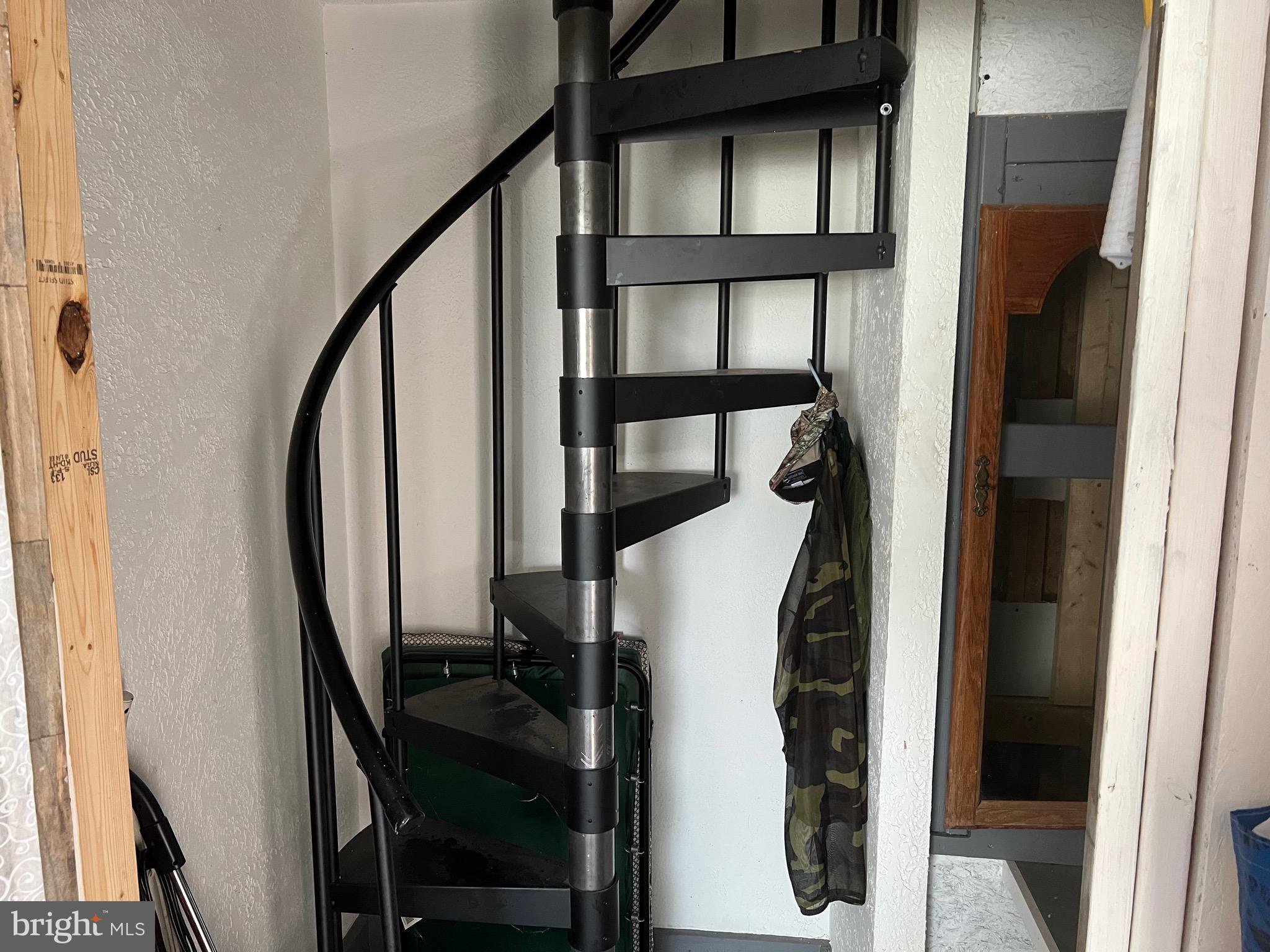 25980 Rumbley Road Westover, MD 21871 - Photo 16 of 78 Spiral Stairs and Dumb Waiter