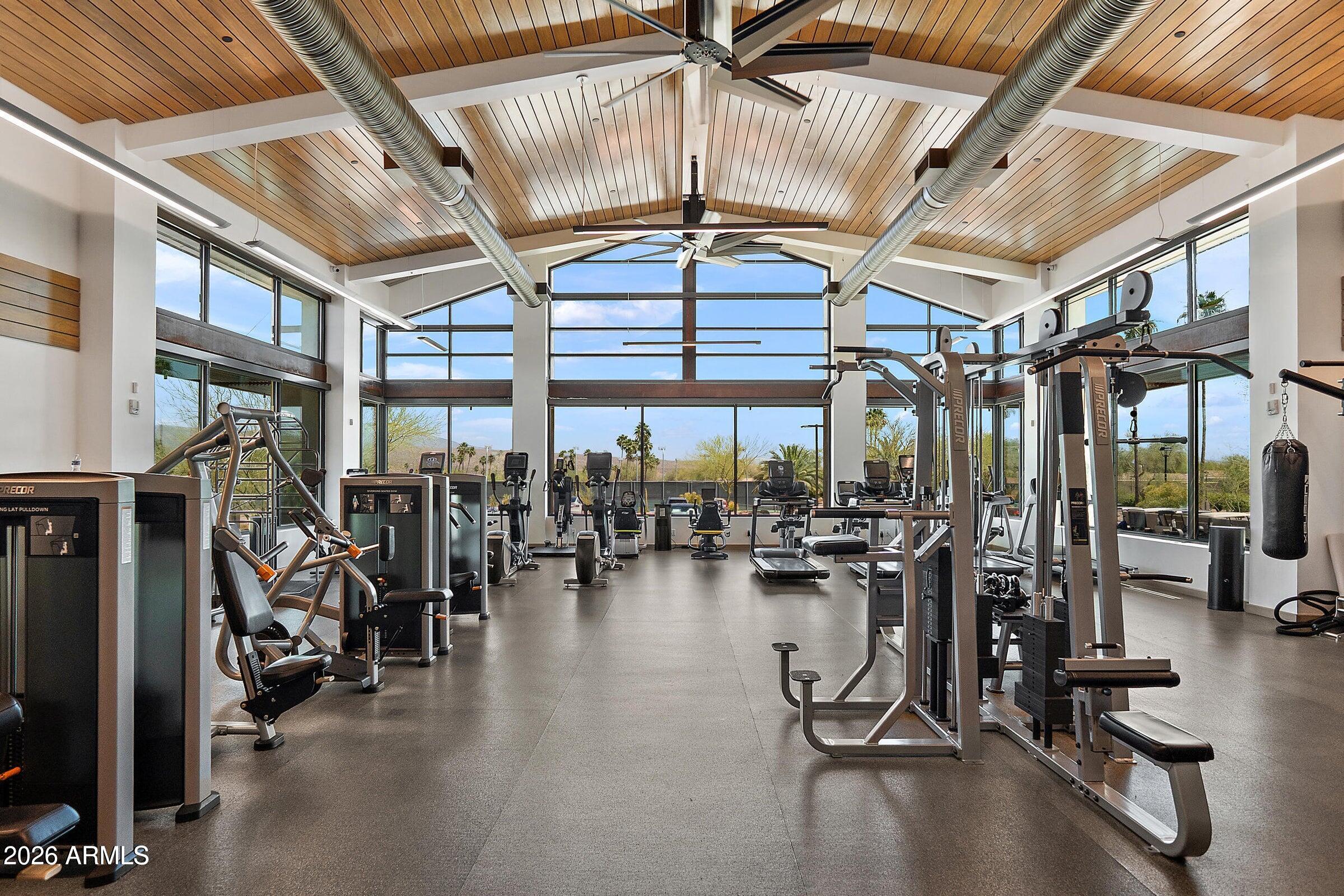 18722 East Rio Lane Rio Verde, AZ 85263 - Photo 54 of 55 a view of a room with gym equipment