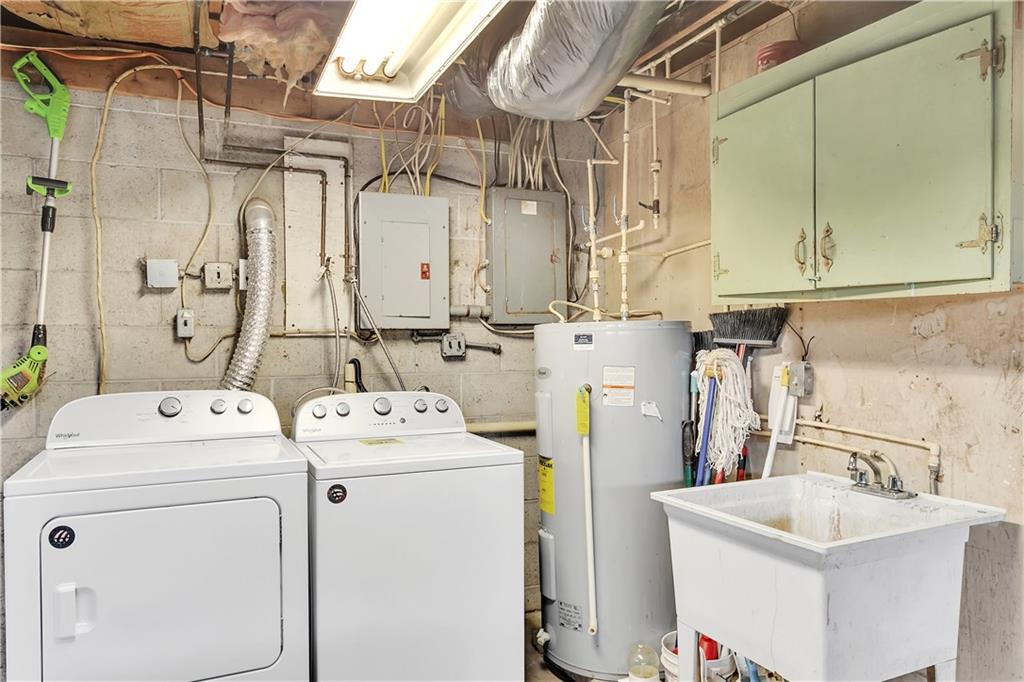 129 Maple Road Clarksville, PA 15322 - Photo 22 of 25 Convenient Laundry Room with New Water Heater and New Furnace. This home is Better than new!