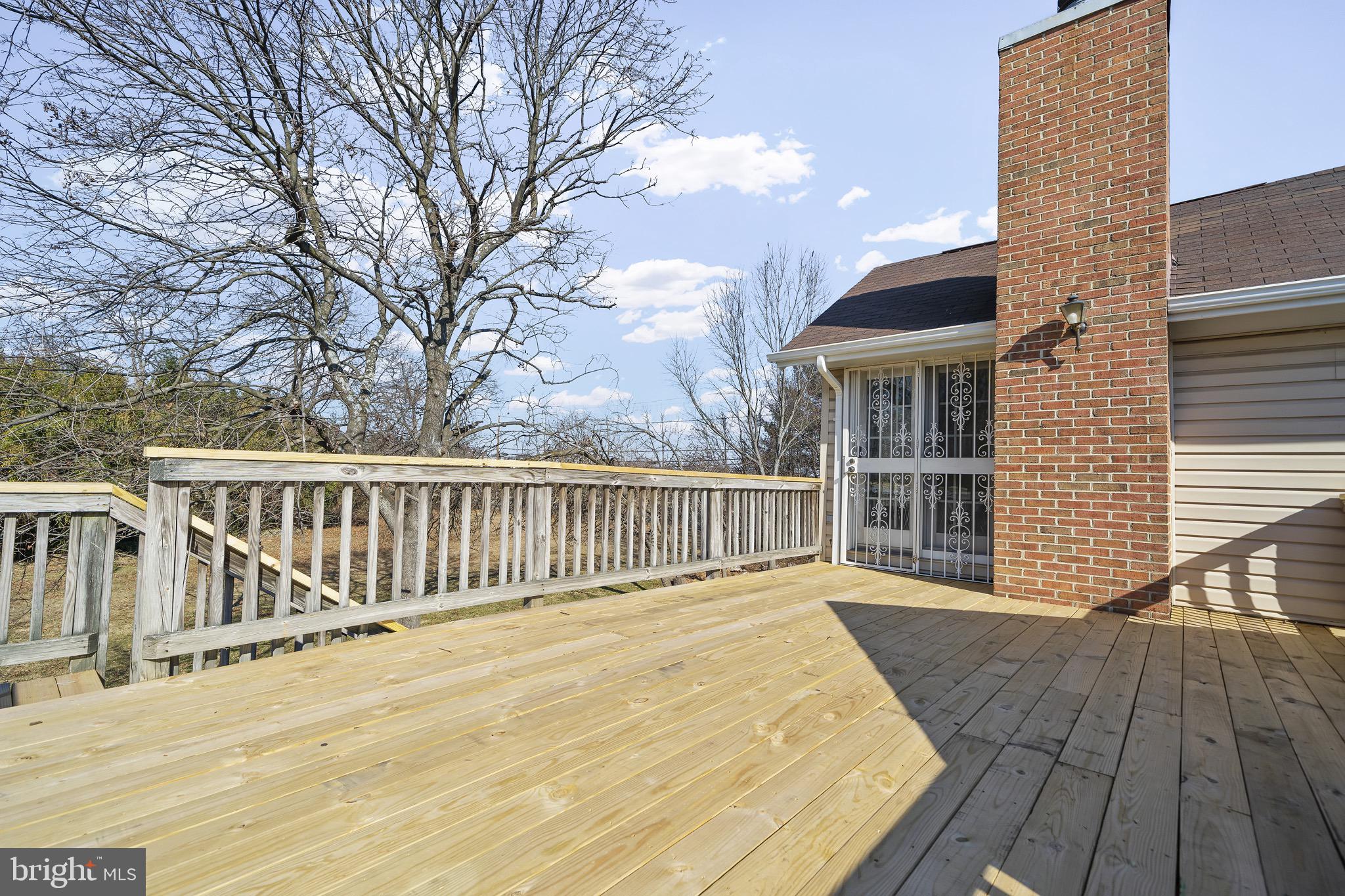 1609 Briggs Chaney Road Silver Spring, MD 20905 - Photo 23 of 43 Deck off of primary bedroom