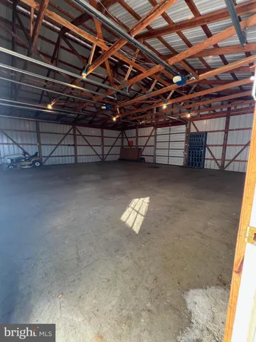 a view of a room with exposed radiator
