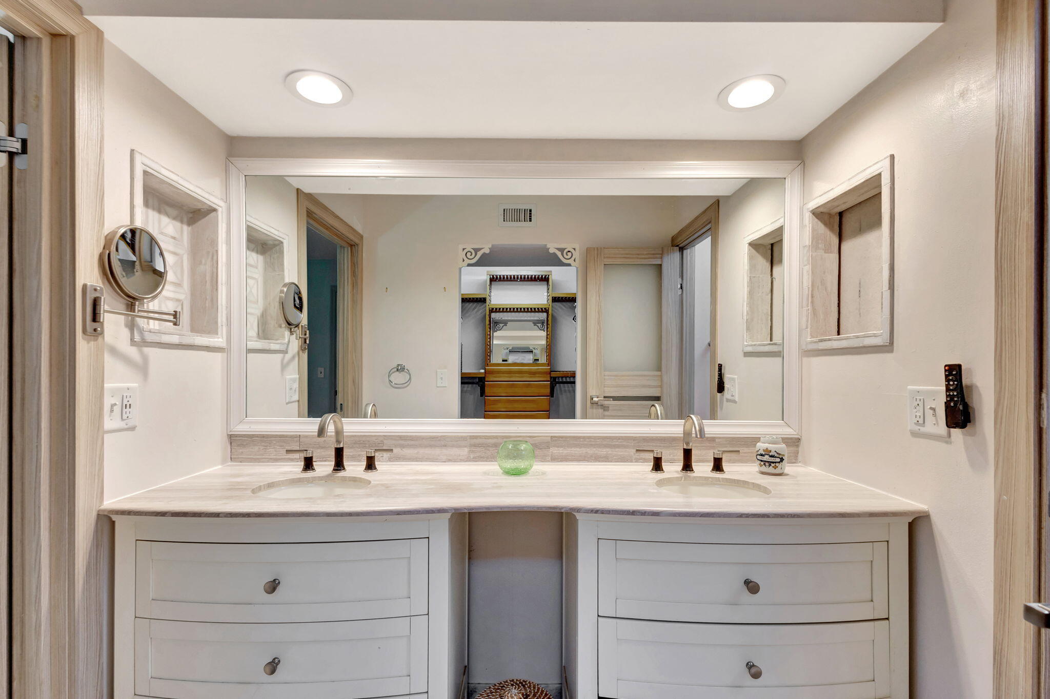 3110 Surf Way, Unit 4 Singer Island, FL 33404 - Photo 22 of 54 Master Bath Double Vanity