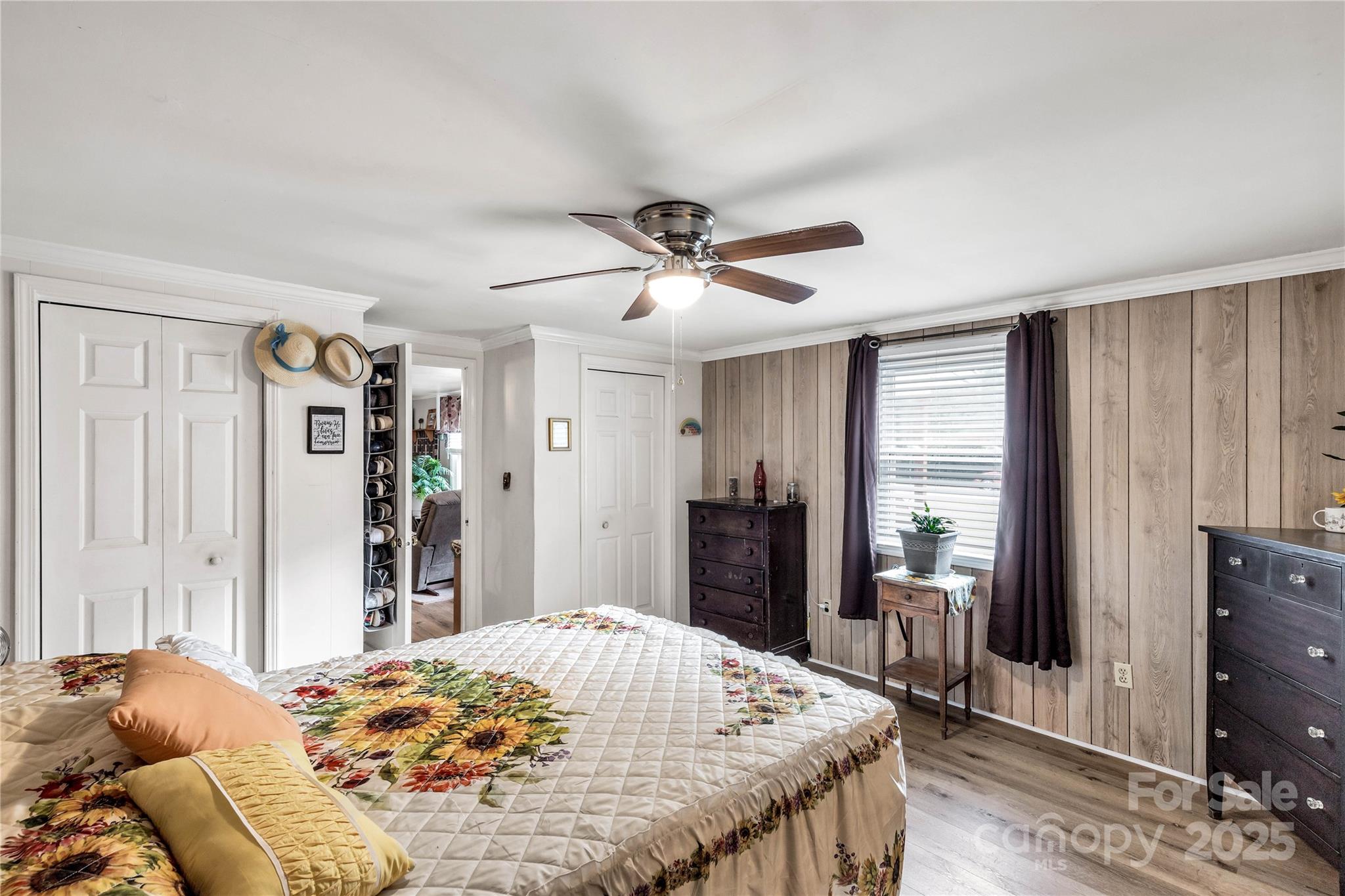1164 Stroupe Road Lancaster, SC 29720 - Photo 13 of 37 a bedroom with a bed and wooden floor