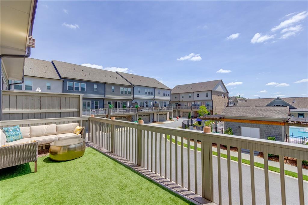 1816 Falling Sky Court Brookhaven, GA 30319 - Photo 10 of 44 a view of city from a balcony