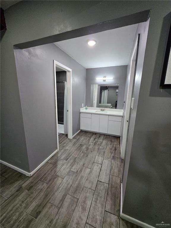 800 East Tulipan Avenue Hidalgo, TX 78557 - Photo 9 of 12 a view of a hallway with wooden floor and staircase