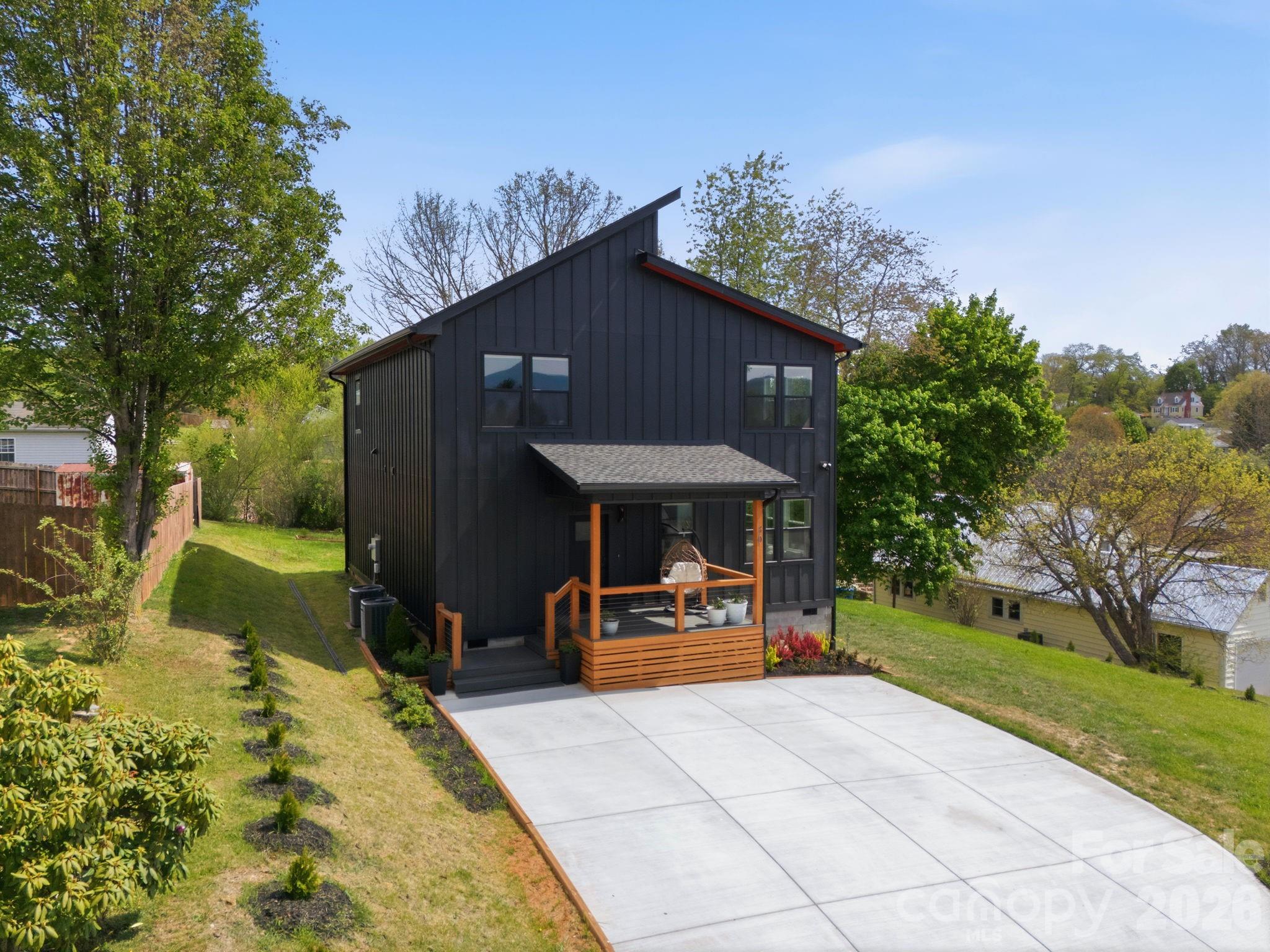 30 1st Street Canton, NC 28716 - Photo 2 of 39 a view of outdoor space yard deck patio and fire pit