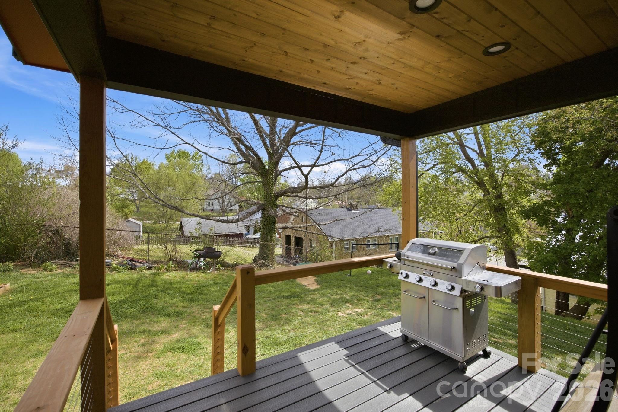 30 1st Street Canton, NC 28716 - Photo 32 of 39 a view of sitting space on deck